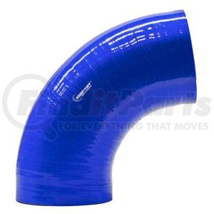 2748B by VIBRANT PERFORMANCE - 4 Ply 90 Degree Elbow; 4.5 in. I.D. x 3 in. Leg Length; Blue;