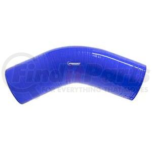 2757B by VIBRANT PERFORMANCE - 4 Ply 45 Degree Elbow; 3.25 in. I.D. x 4.5 in. Leg Length; Blue;