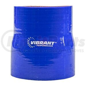 Vibrant Performance 2768B Hose Coupler 4 Ply Reducer Coupling; 2.25 in. x 2.5 in. x 3 in. Long; Blue;