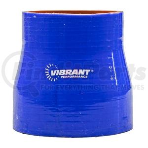 2769B by VIBRANT PERFORMANCE - 4 Ply Reducer Coupling; 2.25 in. x 2.75 in. x 3 in. Long; Blue;