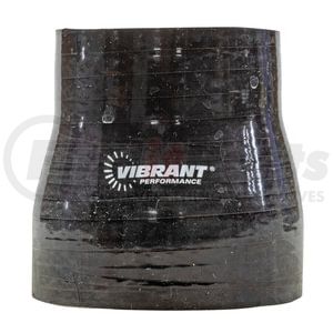 2769 by VIBRANT PERFORMANCE - 4 Ply Reducer Coupling; 2.25 in. x 2.75 in. x 3 in. Long; Black;