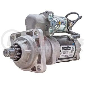 61006209 by DELCO REMY - Starter Motor - 31MT Model, 12V, SAE 1 Mounting, 10Tooth, Clockwise