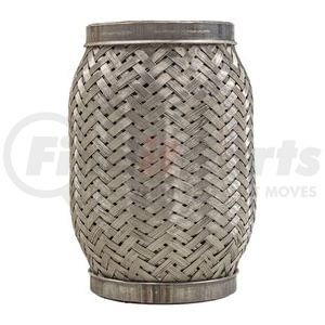 63006 by VIBRANT PERFORMANCE - Standard Flex Coupling w/Inner Braid Liner; 3 in. Diameter x 6 in. Long;