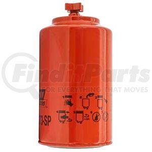 BF1373-SP by BALDWIN - Fuel Filter - Fuel/Water Separator Spin-on with Drain and Sensor Port