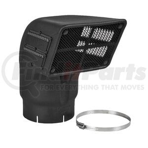 H001661 by DONALDSON - Engine Air Intake Snorkel - 10.91 in. width, 16.16 in. height, 16.97 in. depth