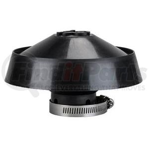 H002068 by DONALDSON - Air Inlet Hood - 3.52 in. height, Plastic