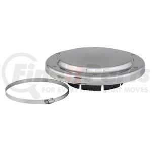 H001742 by DONALDSON - Inlet Hood, Bright Stainless