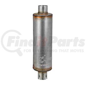 M045237 by DONALDSON - Exhaust Muffler - 17.00 in. Overall length