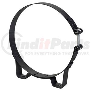 M002121 by DONALDSON - Exhaust Muffler Clamp - 0.39 in. Bolt Hole dia.