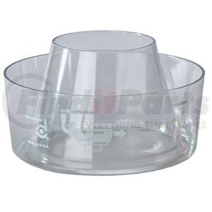 P020227 by DONALDSON - Air Cleaner Bowl - 4.12 in. Length, 3.50 in. Inner dia., 7.24 in. Outer dia.