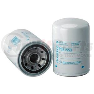 P551553 by DONALDSON - Hydraulic Filter - 5.35 in., Spin-On Style, Cellulose Media Type