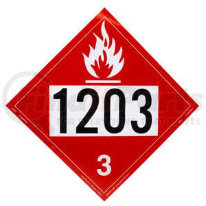 ZRVP2-1203 by LABELMASTER - LabelMaster Flammable Placard 1203
