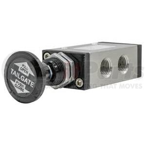 VX-3 by APSCO - Air Control Valve - 3-Way Push-Pull, 2-Position, with 1/4 in. Exhaust Ports