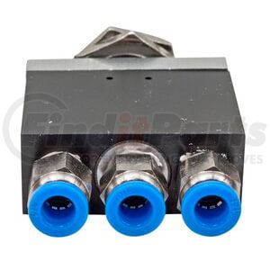 VTS-9X by APSCO - Air Brake Toggle Control Valve - 4-Way, 3-Position, FD/N/FD, 3/4" Bulkhead