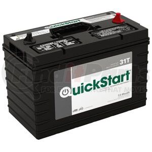 QS-31T12 by QUICK START PRODUCTS - QuickStart Interstate Flooded Battery Group 31
