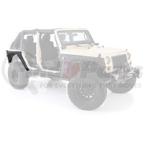 76882 by SMITTY BILT - XRC Rear Armor Corner Guards - Textured Black (07-18 JKU)