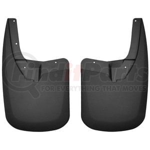 57151 by HUSKY - Custom Molded Mud Guards  Black