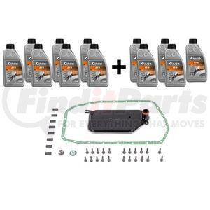 V202085XXL by VAICO - Filter W/ Oil Pan Gasket, Transmission Oil (ATF III 12 ltr), Instl Hardware