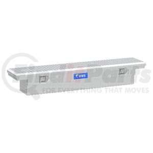 EC10311 by UWS - Bright Aluminum 63" Slim-Line Crossover Box, Low Profile (Heavy Packaging)