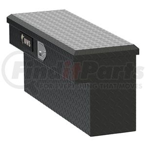UWS EC10993 Truck Tool Box Matte Black Aluminum UTV Side Tool Box - Polaris Ranger (Heavy Packaging)