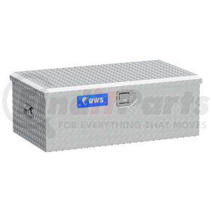 FOOT-LOCKER by UWS - Bright Aluminum 36" Foot Locker (LTL Shipping Only)