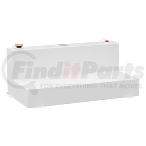 ST-100-L-W by UWS - White 100-Gallon L-Shape Steel Transfer Tank