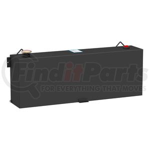 ST-45-R-MB by UWS - Matte Black 45-Gallon Rectangle Steel Transfer Tank