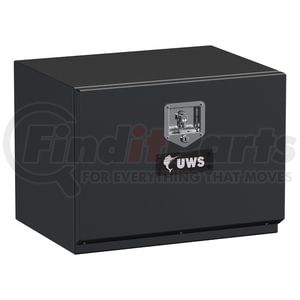 UWS STTBUB24MB Truck Tool Box Matte Black Steel 24" Single-Door Underbody Tool Box