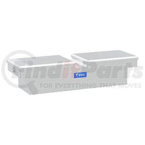 TB-63 by UWS - Bright Aluminum 63" Gull Wing Crossover Truck Tool Box (LTL Shipping Only)