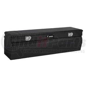 TBC-48-W-BLK by UWS - Gloss Black Aluminum 48" Wedge Utility Chest Box (LTL Shipping Only)