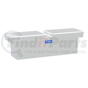 TBD-69 by UWS - Bright Aluminum 69" Deep Gull Wing Crossover Truck Tool Box
