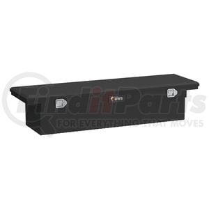 TBS-69-LP-MB by UWS - Matte Black Aluminum 69" Truck Tool Box with Low Profile (LTL Shipping Only)