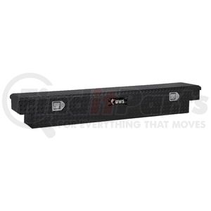 TBS-69-SL-BLK by UWS - Gloss Black Aluminum 69" Slim-Line Crossover Truck Tool Box (LTL Shipping Only)