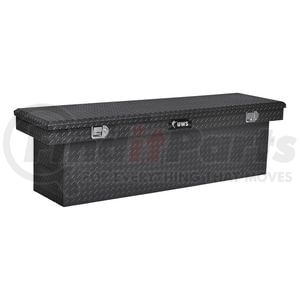 TBSD-69-BLK by UWS - Gloss Black Aluminum 69" Deep Crossover Truck Tool Box
