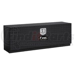 TBTS-48-BLK by UWS - Gloss Black Aluminum 48" Single-Door Topside Truck Tool Box (LTL Shipping Only)