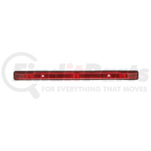 169-3R by PETERSON LIGHTING - LED ID Bar, Rectangular, 16.27"X1.25", red, poly bag
