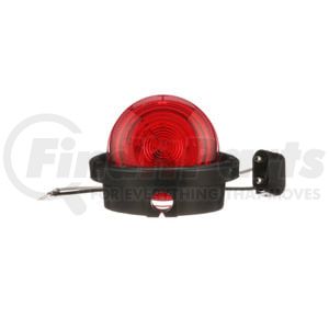 197KR by PETERSON LIGHTING - LED Marker/ Clearance, PC-Rated, Round, Kit, 2.5", red, poly bag