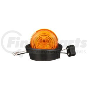 197KA by PETERSON LIGHTING - LED Marker/ Clearance, PC-Rated, Round, Kit, 2.5", amber, poly bag