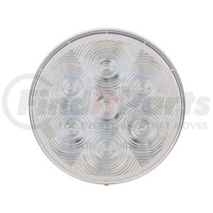 817C-7 by PETERSON LIGHTING - 817C-7/818C-7 LumenX® 4" Round LED Back-Up Light, AMP - Clear, Grommet Mount