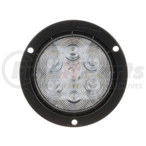 818C-7 by PETERSON LIGHTING - 817C-7/818C-7 LumenX® 4" Round LED Back-Up Light, AMP - Clear, Flange Mount