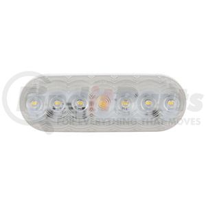821C-7 by PETERSON LIGHTING - 821C-7/822C-7 LumenX® Oval LED Back-Up Light, PL3 - Clear, Grommet Mount