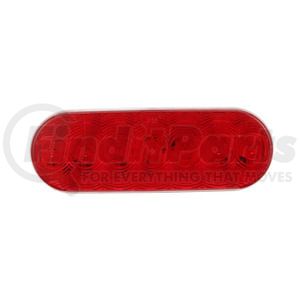 821R-7 by PETERSON LIGHTING - 821R-7/822R-7 LumenX® Oval LED Stop, Turn and Tail Light, PL3 - Red Grommet Mount