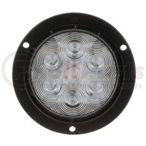 824C-7 by PETERSON LIGHTING - LED Back-Up Light, Round, Flange-Mount 4", white, poly bag