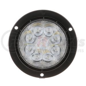 824C-9 by PETERSON LIGHTING - LED Back-Up Light, Round, Flange-Mount 4", Multi-volt, white, poly bag