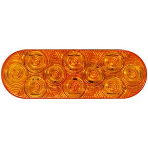 8363A-2 by PETERSON LIGHTING - 8363 Series Piranha&reg; LED Multi-Function Dual/Quad Strobe and Rear Turn Signal - Roadside High with Twin Receptacles