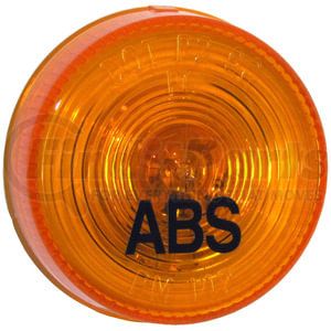 M142ABS by PETERSON LIGHTING - PC-Rated-Rated Clearance/ Side Marker Light, Amber w/ ABS, 2 1/ 2", amber, bulk pack