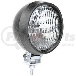 V507 by PETERSON LIGHTING - Incandescent Tractor/ Work Light, Par 36, Rubber, Trap, 4.72", white, Viz Pack