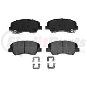 AD1593 by ADVICS - ADVICS Ultra-Premium Ceramic Brake Pads