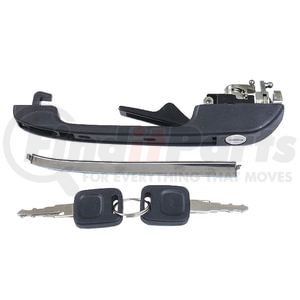1008370011 by MEYLE - Front Passenger Side (RH) Exterior Door Handle with Lock Barrel