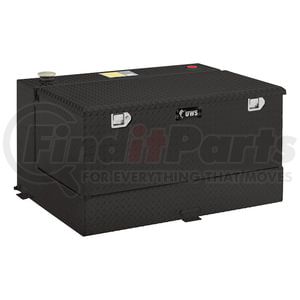TT-100-CB-B by UWS - Gloss Black 100-Gallon Combo Aluminum Transfer Tank